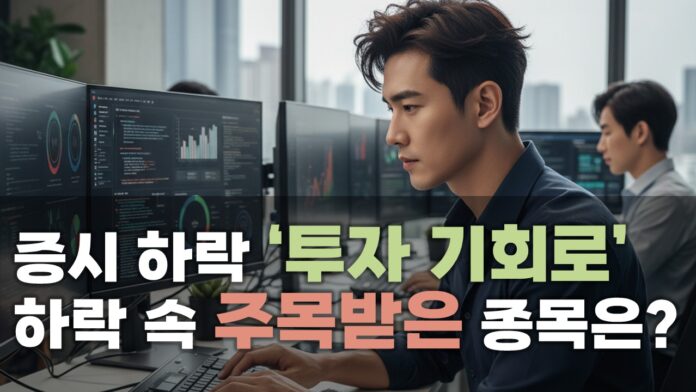 [썸네일_기사] 증시하락_투자기회로